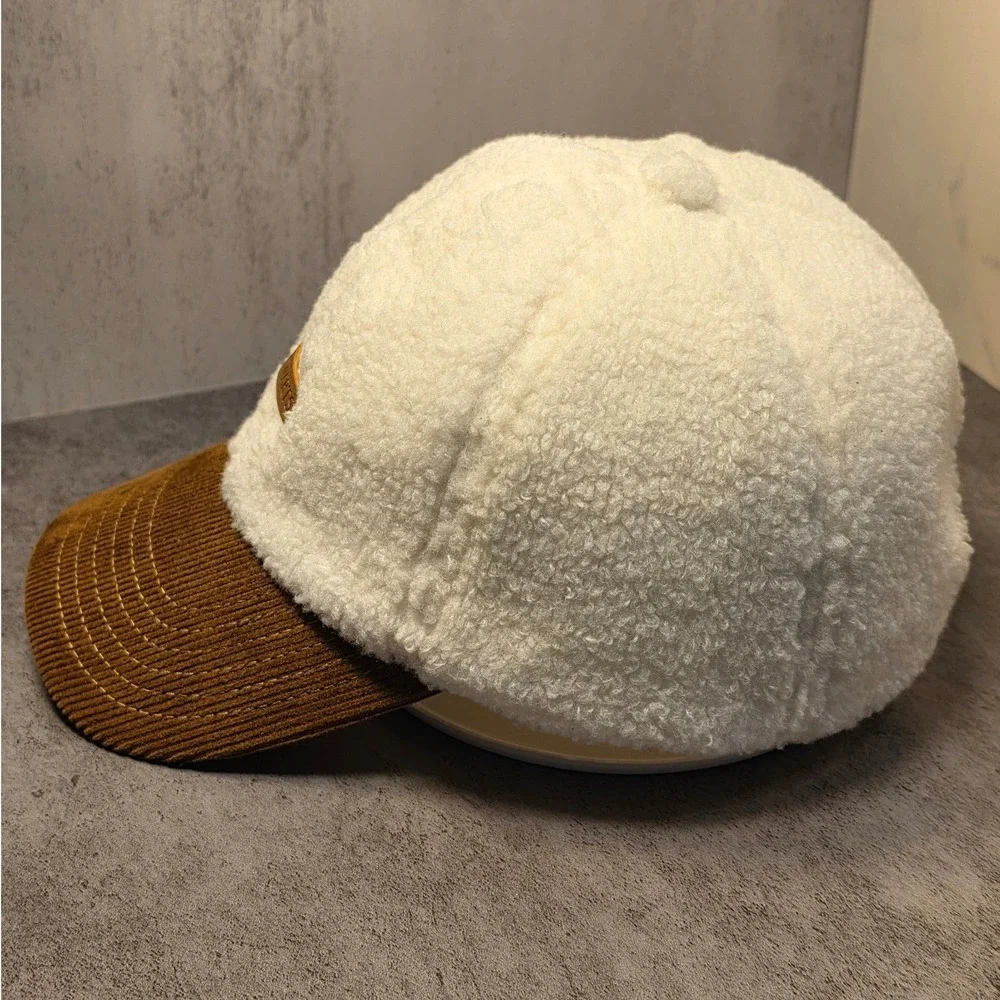 Harry Potter Hogwarts Sherpa Fleece Corduroy Baseball Cap Hat Miniso
